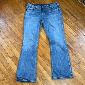 Silver jeans Co. ELYSE slim boot, western glove works